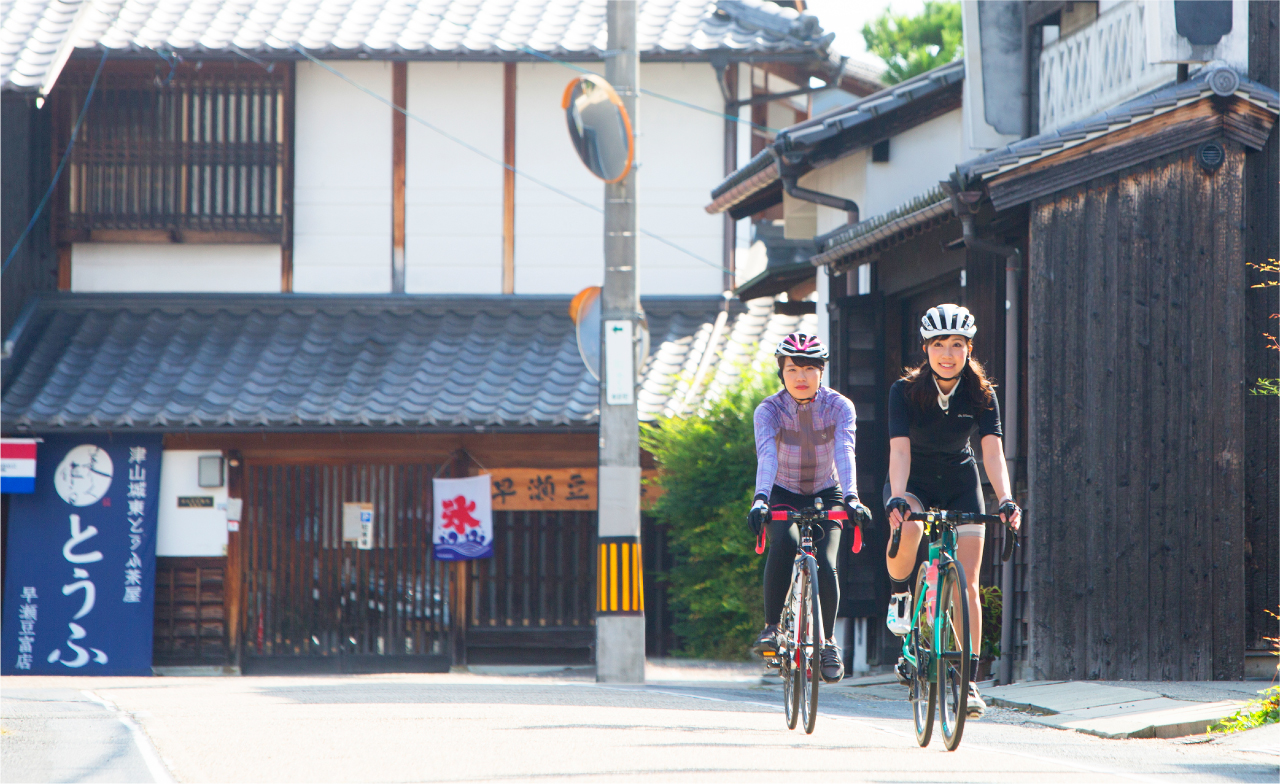 城東の町並み