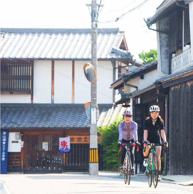 城東の町並み