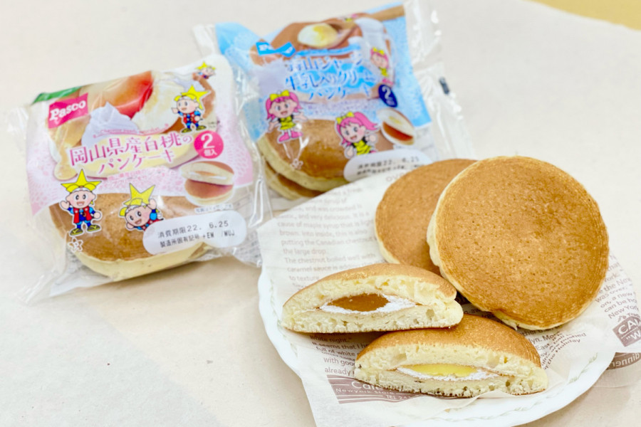 岡山県産白桃と蒜山ジャージー牛乳を使った新作パンケーキが新発売！（6/23～）