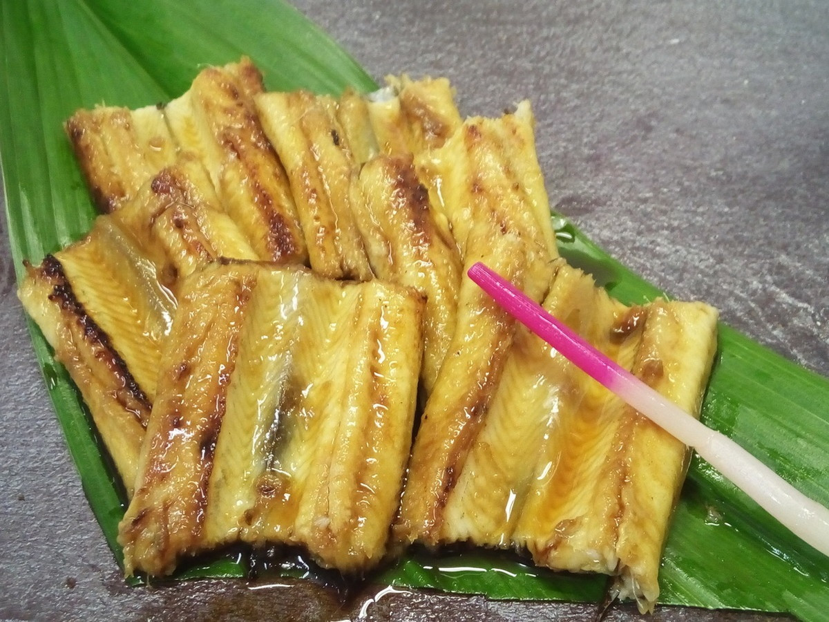専門店の焼きあなご