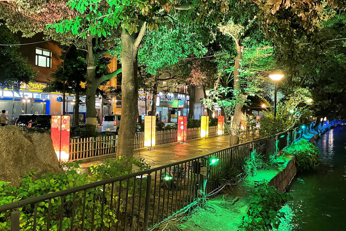 西川夏あかり 桃太郎大通り宵ひかり イベント 岡山観光web 公式 岡山県の観光 旅行情報ならココ