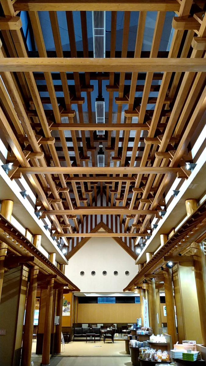 組木の天井