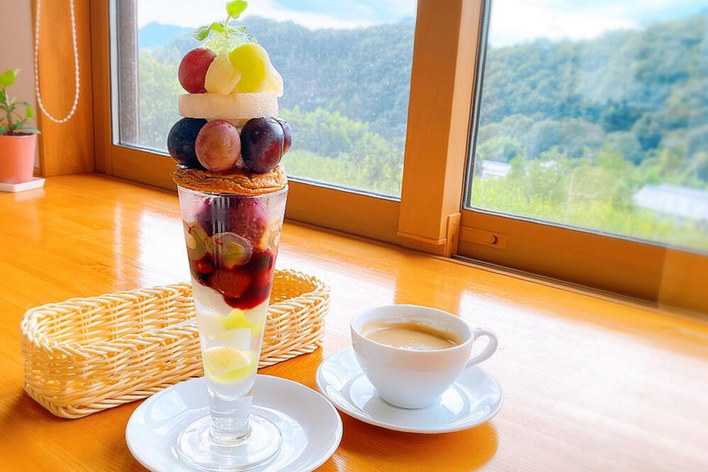ぶどうパフェ