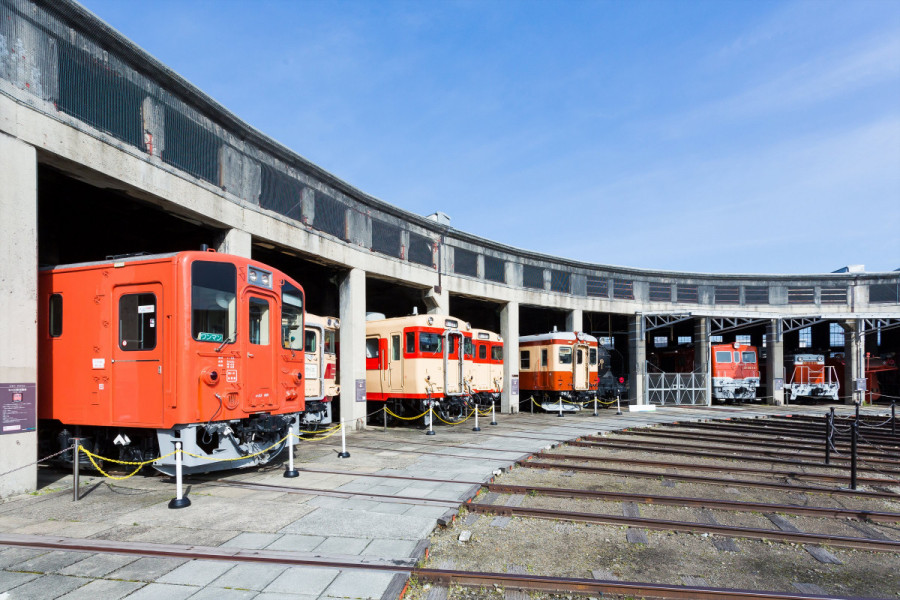 津山まなびの鉄道館「扇形こどもまつり」