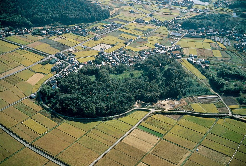 造山古墳（空撮）