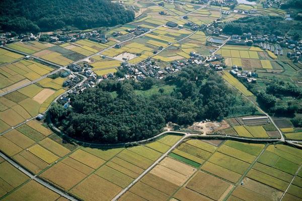 造山古墳（空撮）