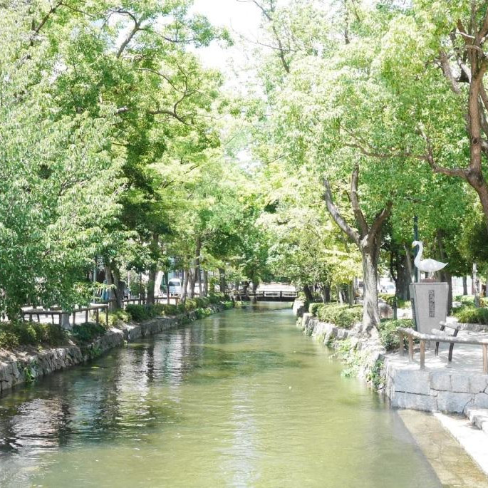 西川緑道公園・枝川緑道公園