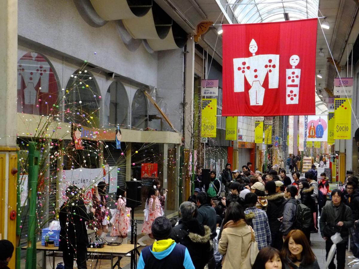 津山城下町雛めぐり
