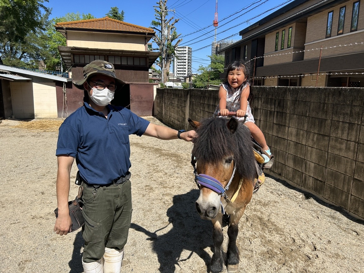 ポニー乗馬