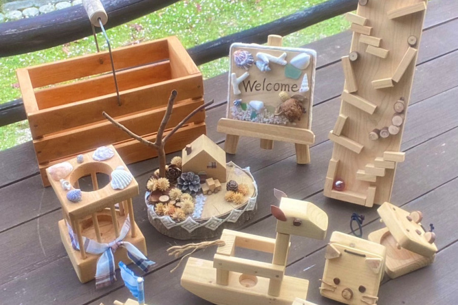 【要予約】牛窓オリーブ園「Land scape　木工クラフト体験」