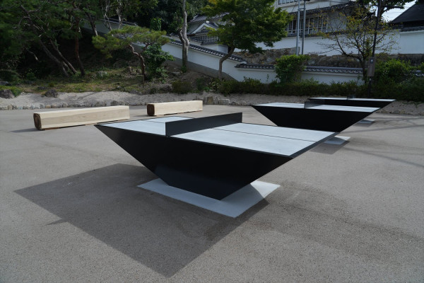 ジャコモ・ザガネッリ『津山ピンポン広場（Tsuyama Ping Pong Platz）』
