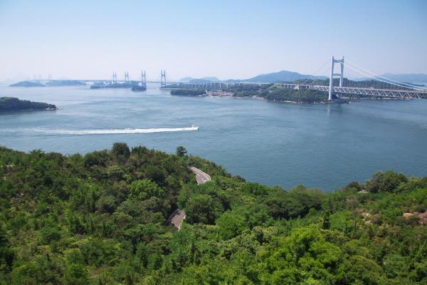 鷲羽山第二展望台からの眺め