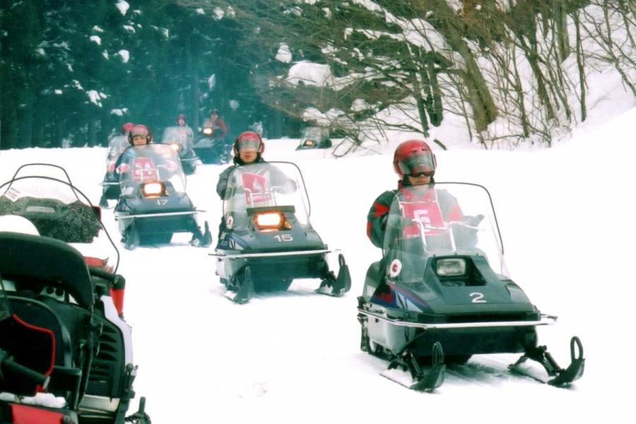 スノーモビルランドinナチュラル泉源