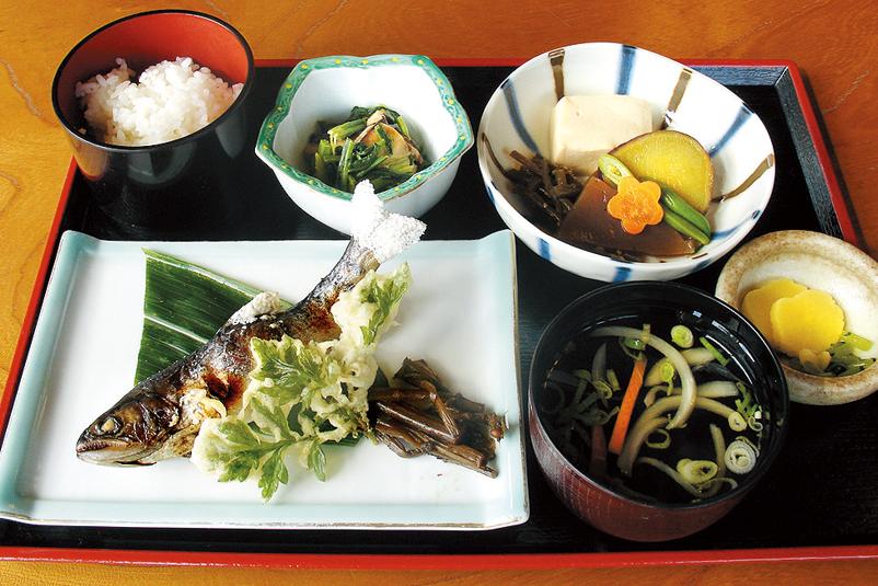 ひらめ定食