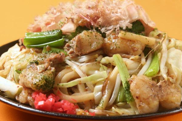ホルモンうどん