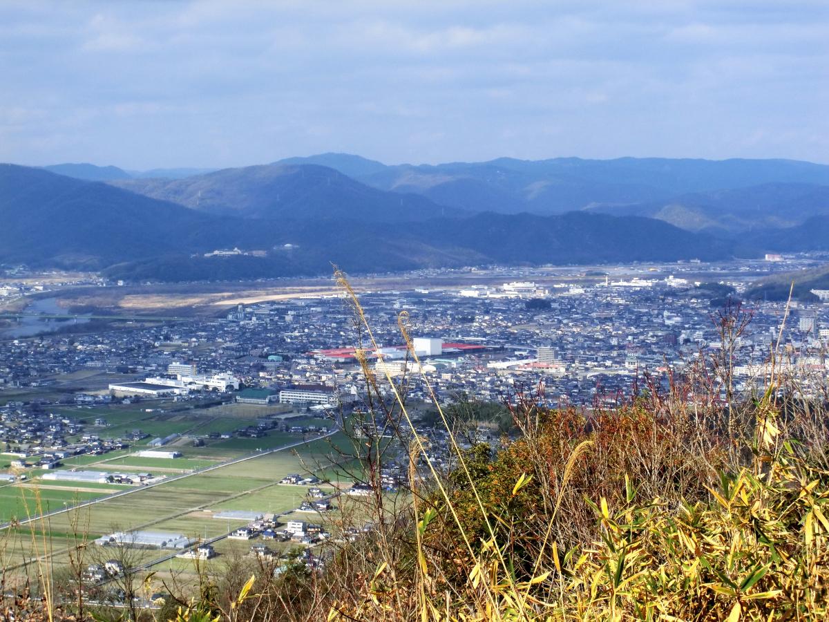 山頂からの景色