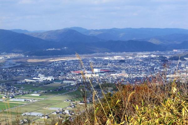 山頂からの景色