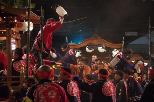 久世祭り　だんじり喧嘩