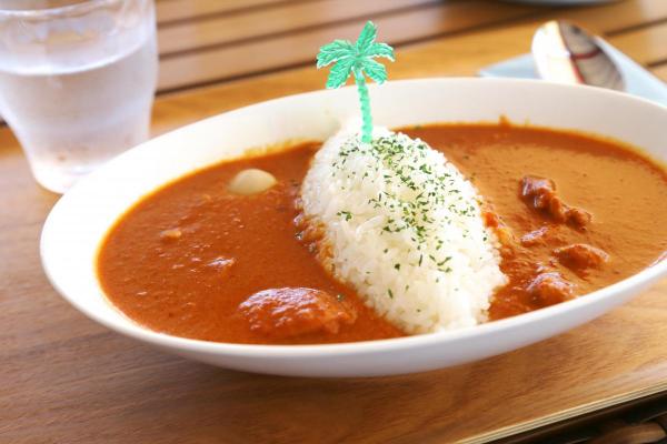 カフェメニュー（チキン島カレー）
