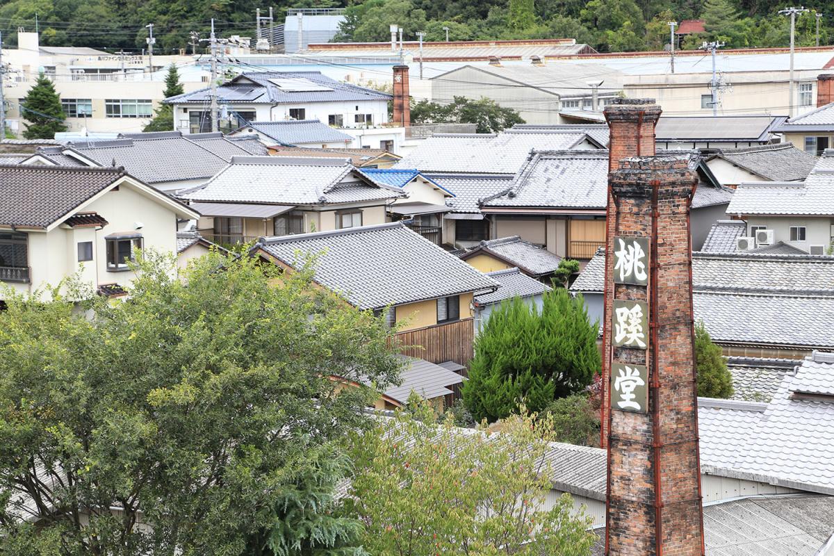 伊部の町並み