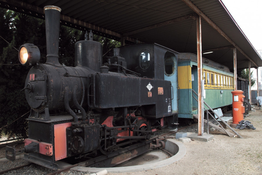 笠岡市井笠鉄道記念館