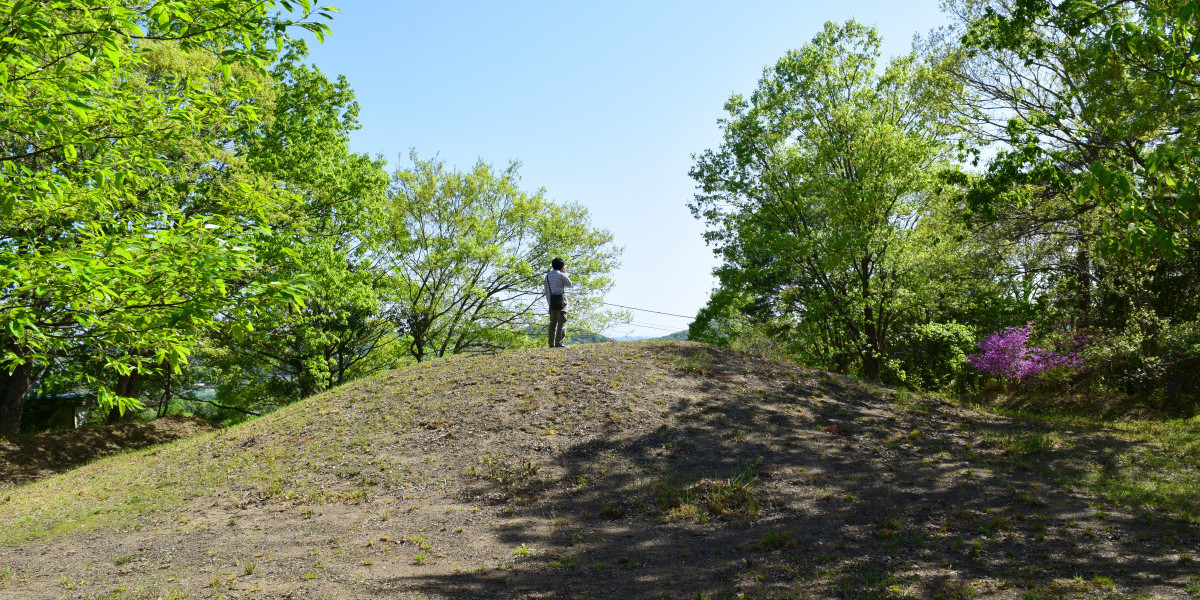 砲台と古墳の複合遺跡「横井上お台場遺跡」に行ってみよう！（岡山市）