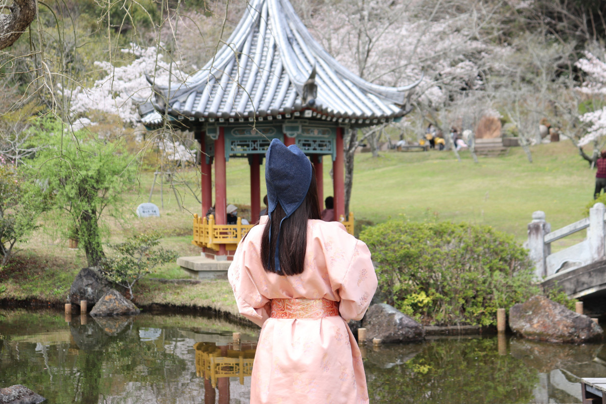 無料で遣唐使コスプレ！桜咲く「まきび公園」でロケーション撮影を満喫してきた