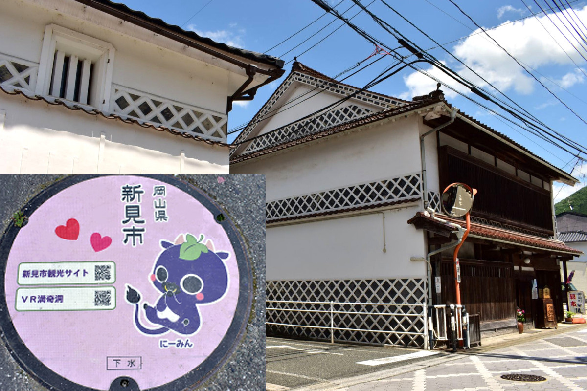 にーみんマンホールめぐりで楽しむ新見観光。全6種コンプリートしてみた！