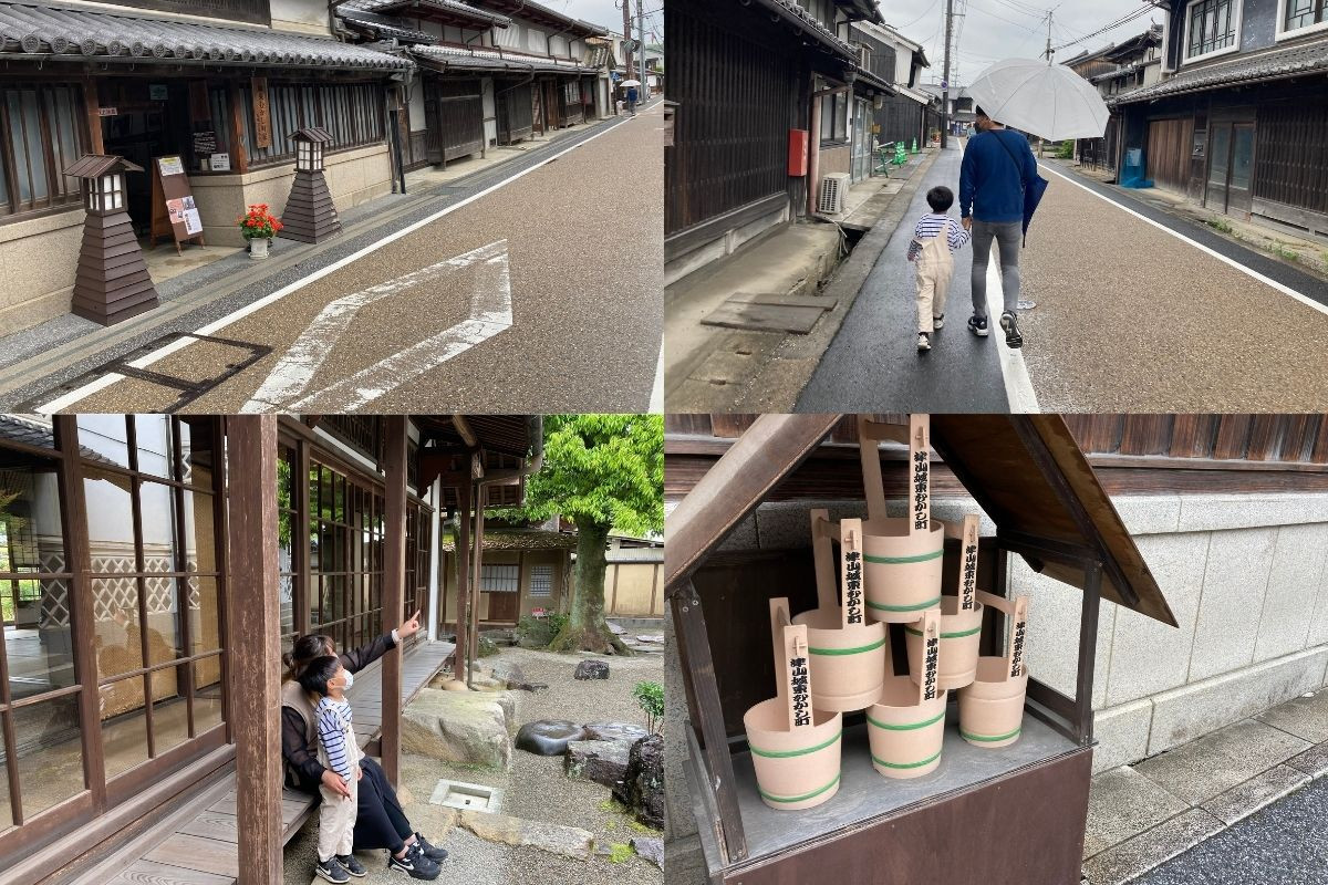 風情ある街並み！津山城東地区を親子でぶらりまち歩き