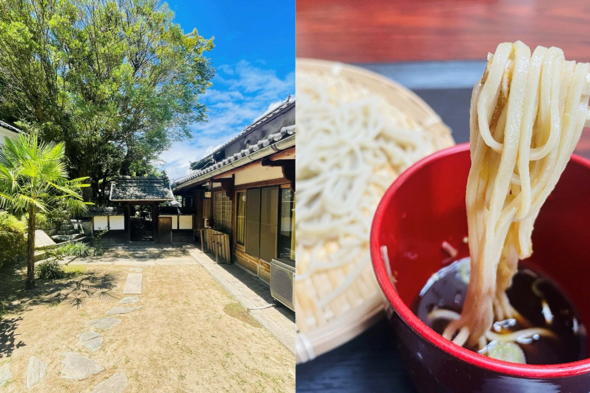 笠岡市の古民家「長鋪邸」で月1回開催！人気の手打ち蕎麦を食べに行ってみた