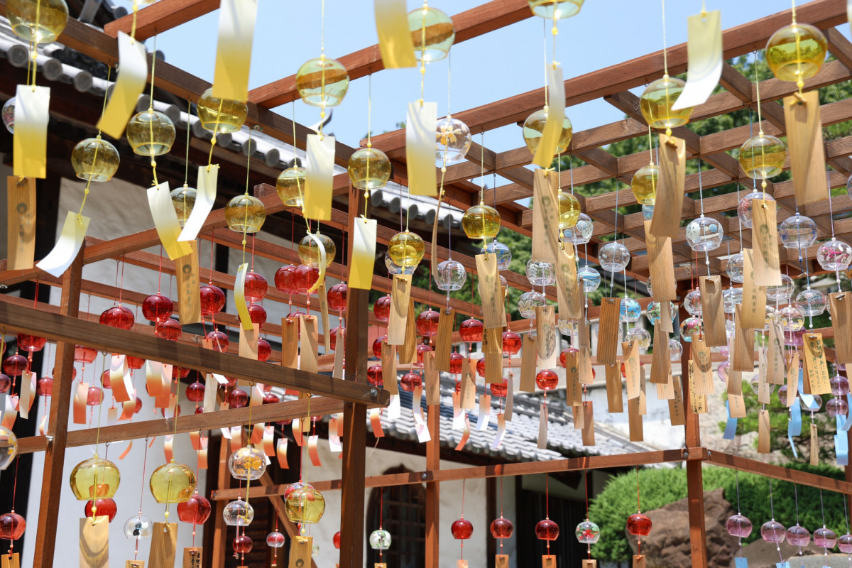 風鈴の音色は夏の厄除け。お参りしてみたい「洗不観音寺」（倉敷市）