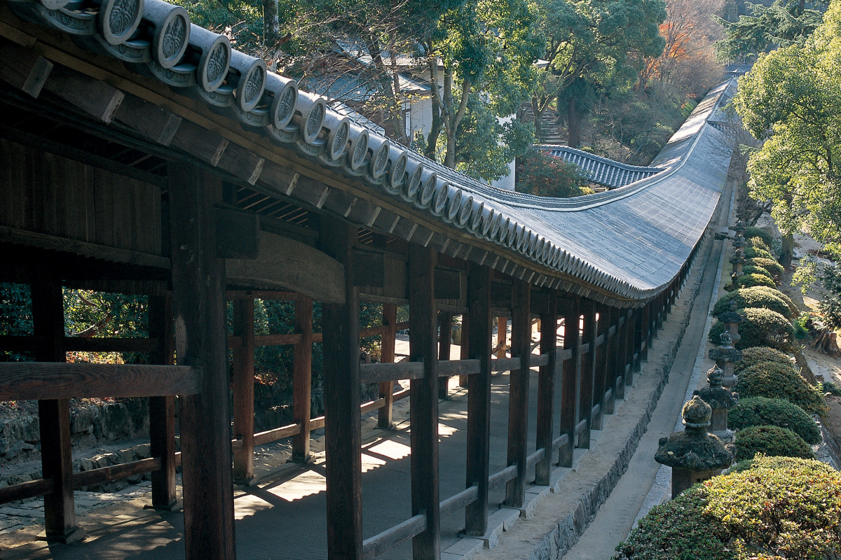 吉備津神社の回廊