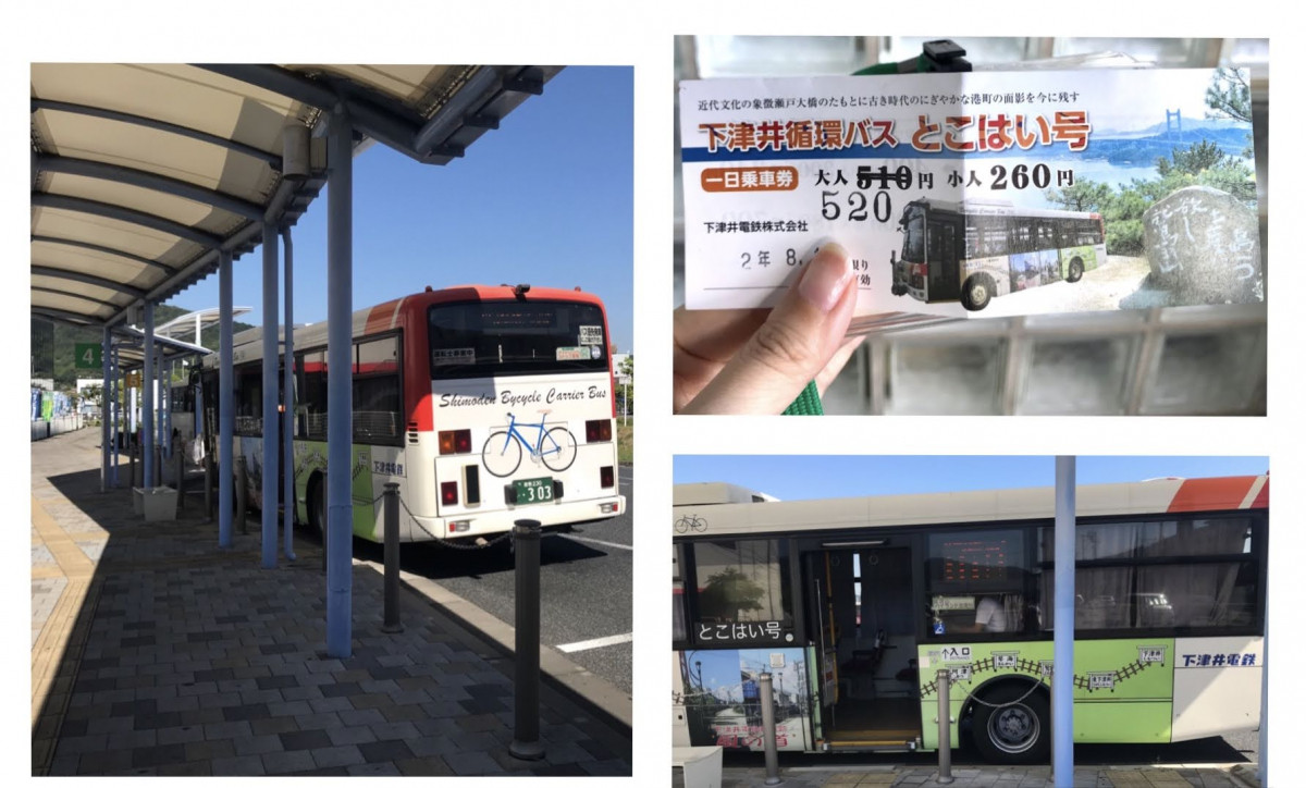 バス1日乗車券を使って 瀬戸大橋のたもと 下津井の海辺をぶらり旅 おか旅 岡山観光web 公式 岡山県の観光 旅行情報ならココ