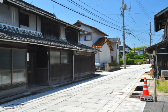 出雲街道勝間田宿