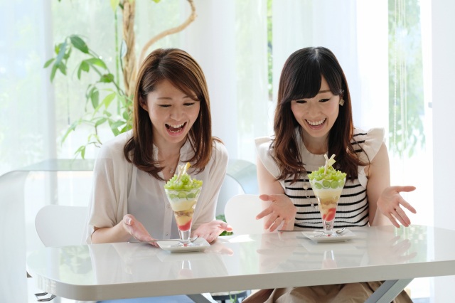 フルーツパフェ