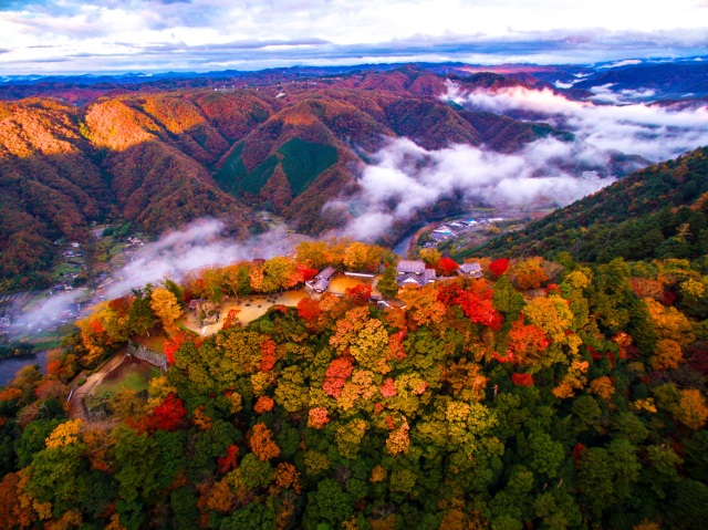 備中松山城