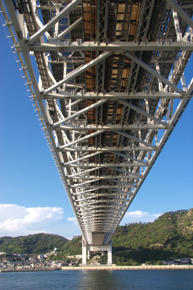 瀬戸大橋観光船（縦）