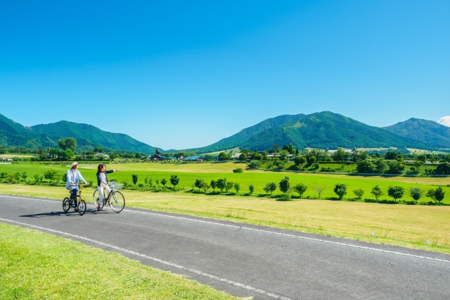 蒜山高原サイクリング