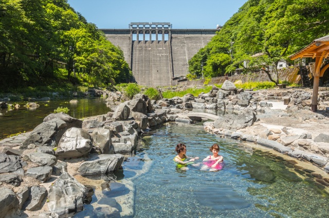 湯原温泉　砂湯