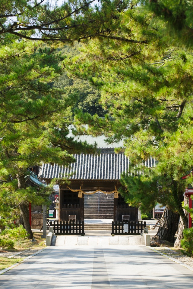吉備津彦神社（縦）