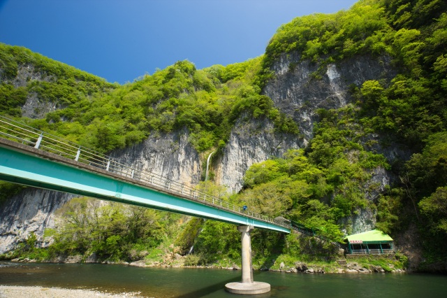 井倉峡・井倉洞入口
