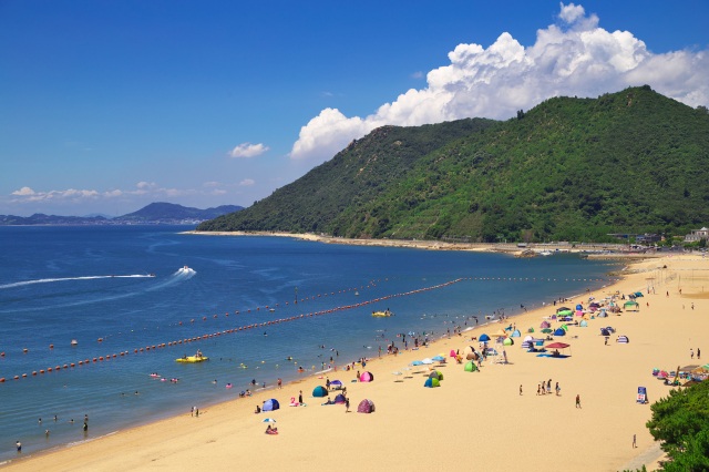 渋川海岸、渋川海水浴場