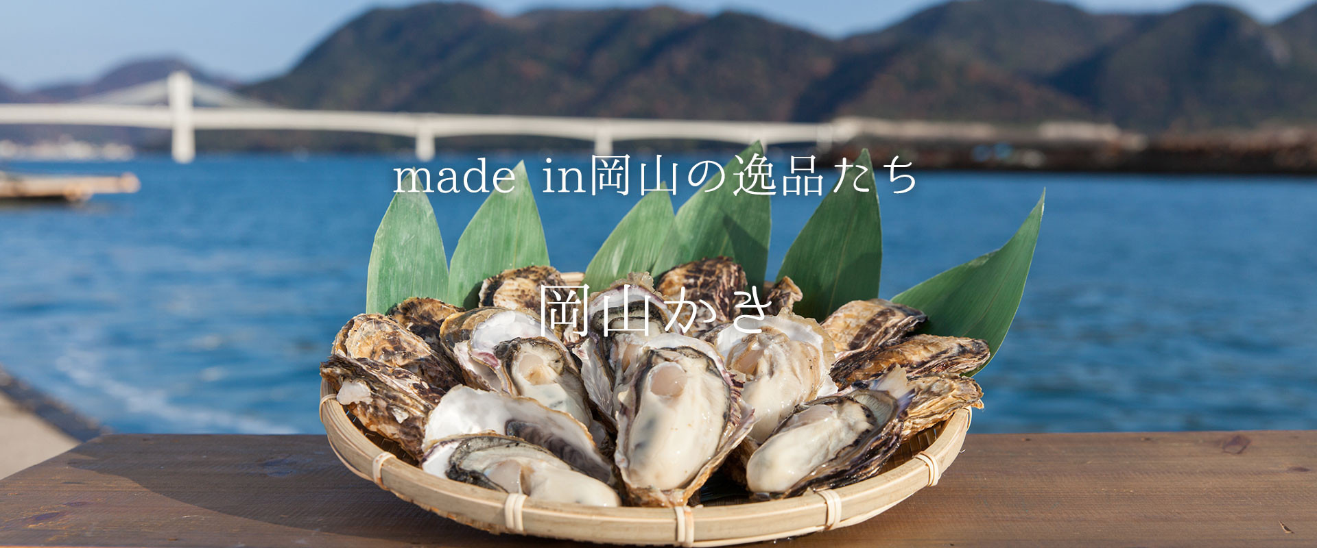 美しく豊かな海で育つ、ふっくらしてクリーミーな『岡山かき』