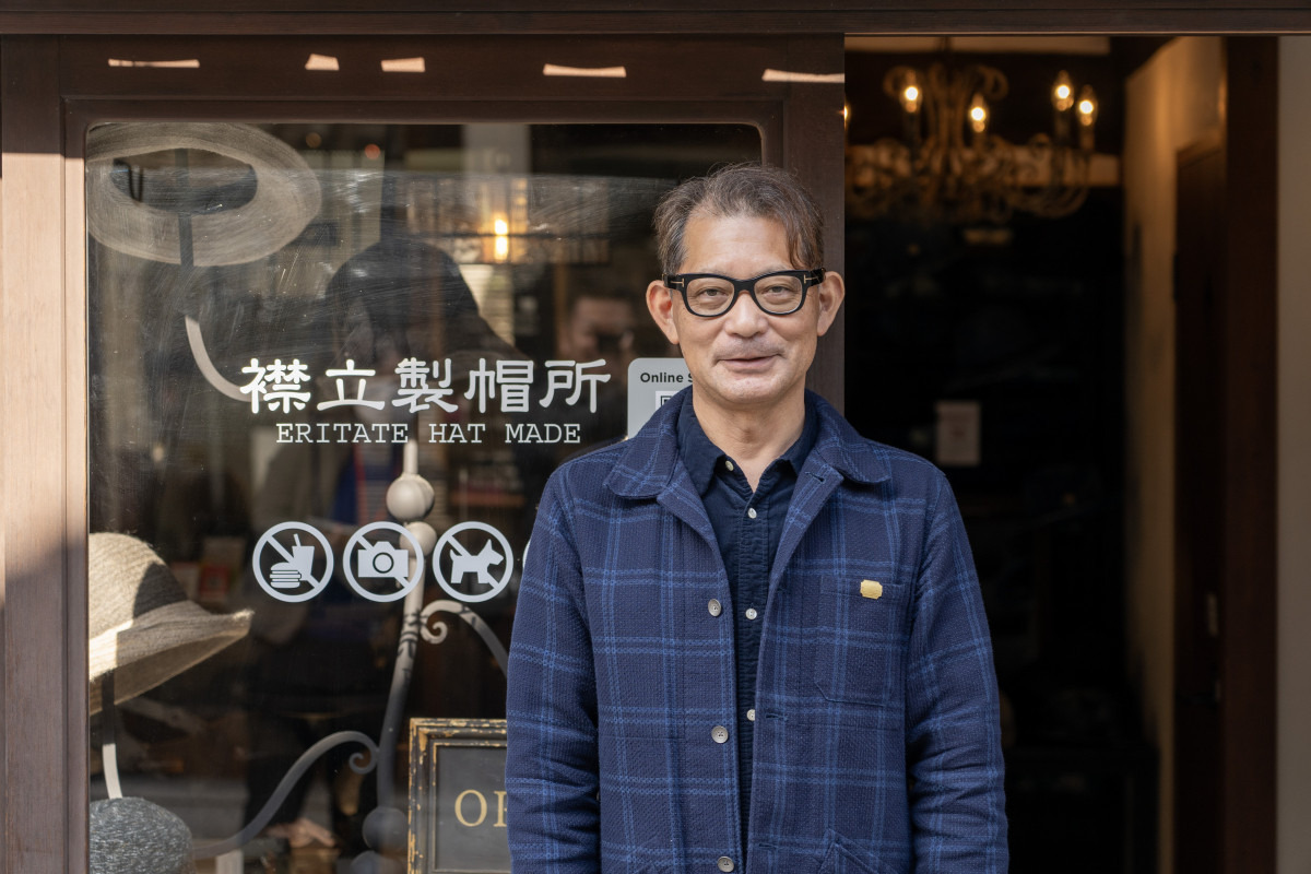 株式会社襟立製帽所/襟立重樹さん