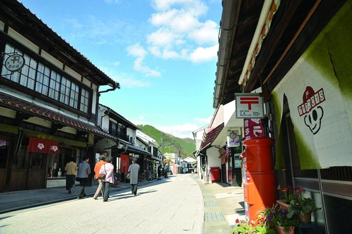 【おすすめの立ち寄りスポット】“のれんの町”として有名!勝山町並み保存地区