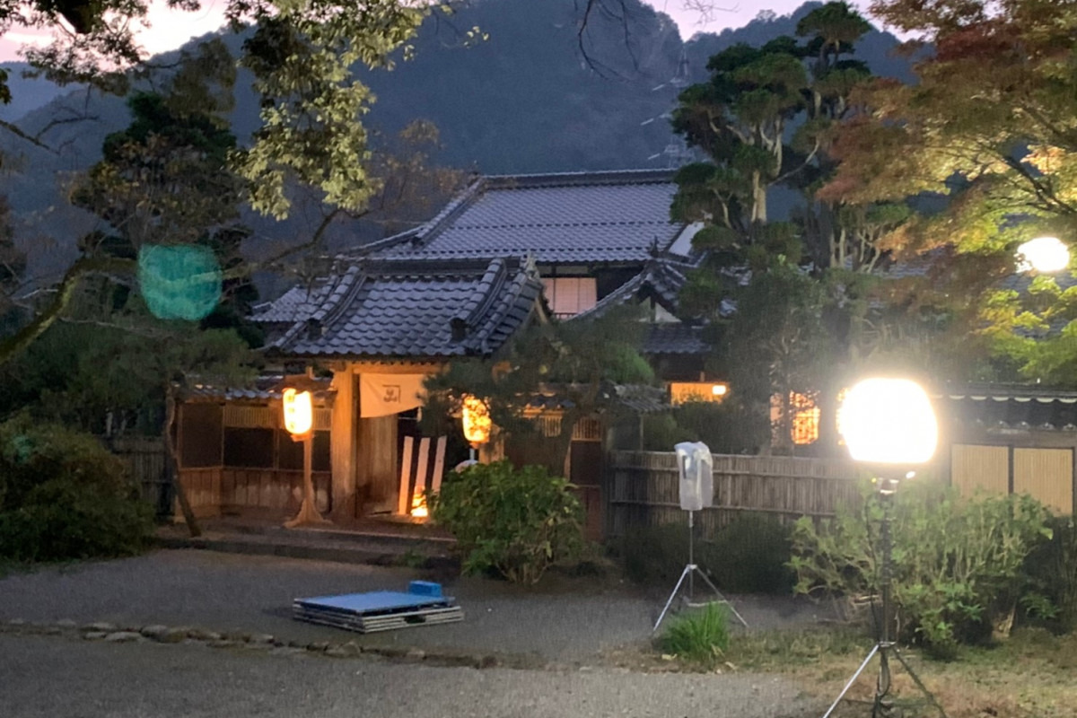 三浦邸（撮影中）