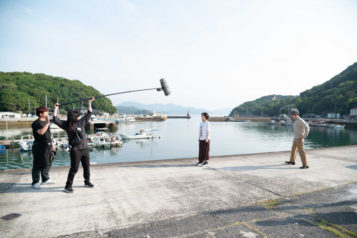 ロケ地：白石島港付近