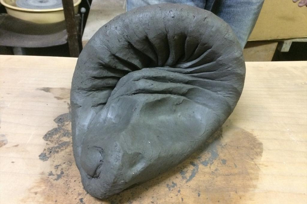 ③ついに菊練り完了!