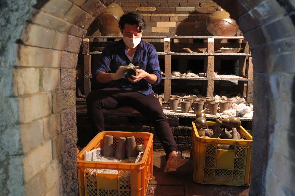 ②-3やすりを使って削り滑らかにする