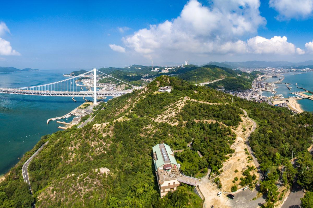 鷲羽山（空撮）